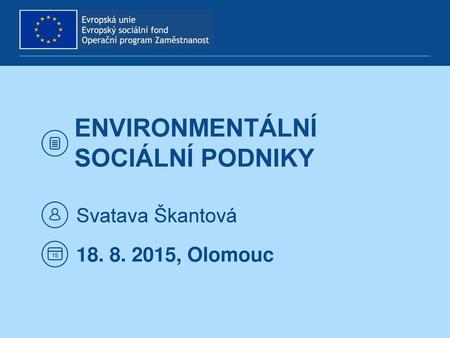 Environmentální sociální podniky