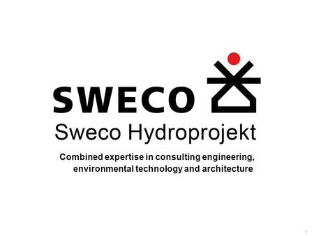 1 Combined expertise in consulting engineering, environmental technology and architecture.