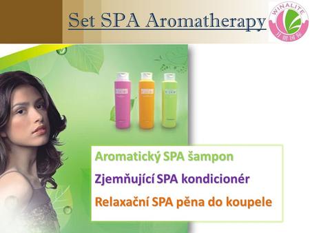 Set SPA Aromatherapy Aromatický SPA šampon Zjemňující SPA kondicionér Relaxační SPA pěna do koupele.