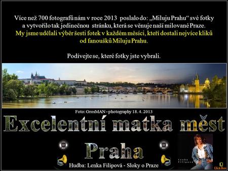 Excelentní matka měst Praha