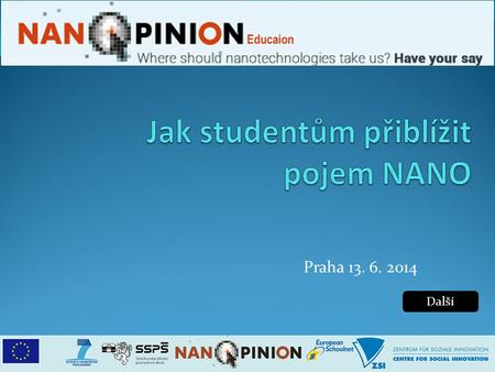 Jak studentům přiblížit pojem NANO