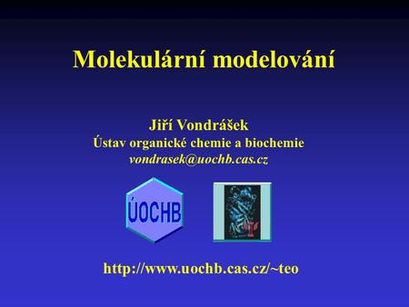 Ústav organické chemie a biochemie