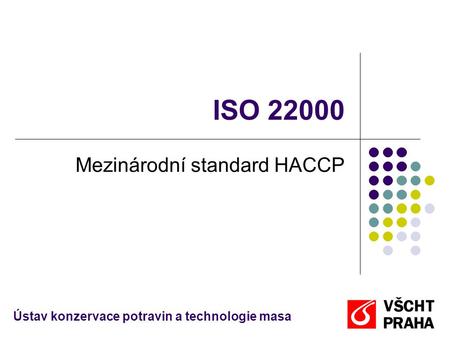 Mezinárodní standard HACCP