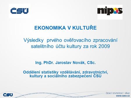 Ing. PhDr. Jaroslav Novák, CSc.