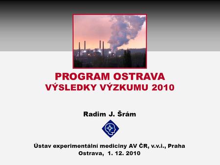 Ústav experimentální mediciny AV ČR, v.v.i., Praha