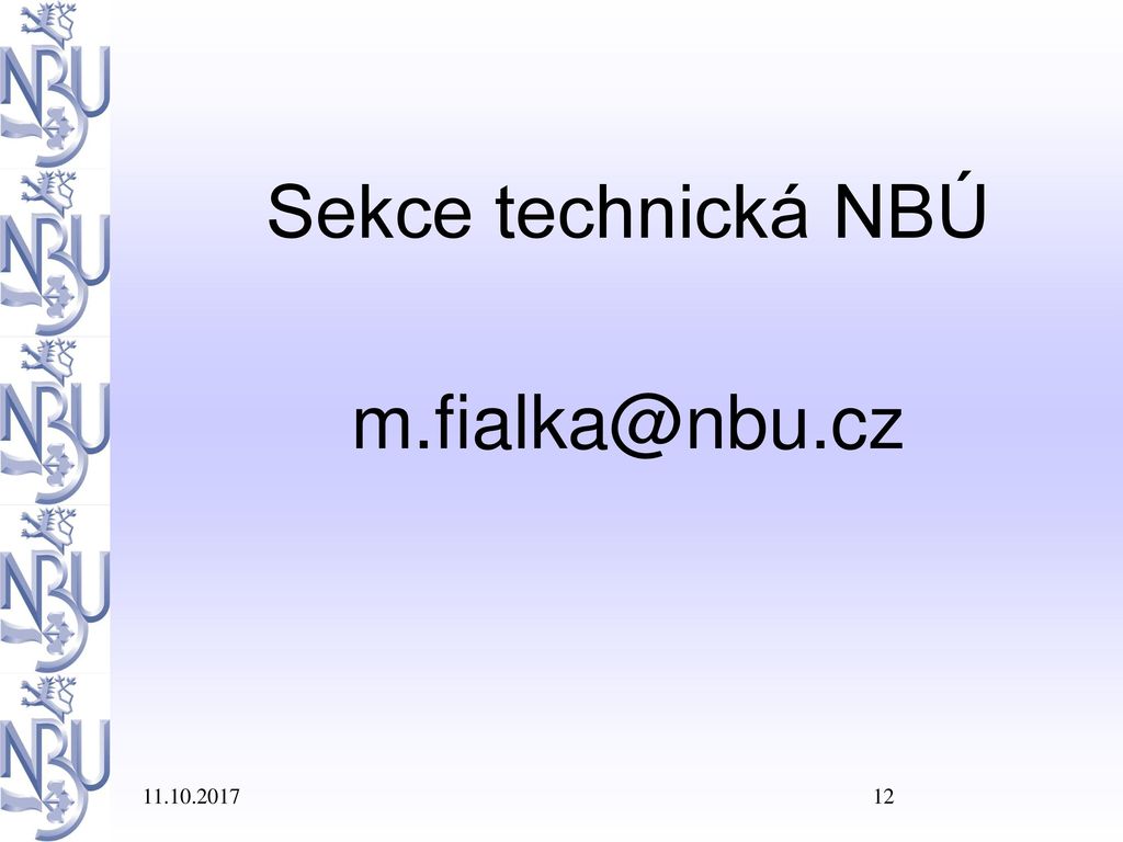 Sekce technická NBÚ