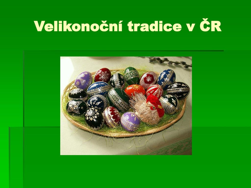 Velikonoční tradice v ČR