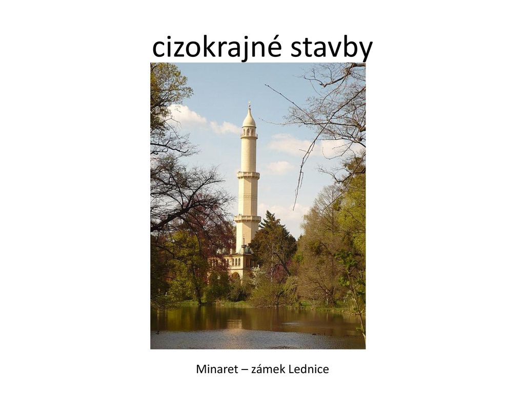 Minaret – zámek Lednice