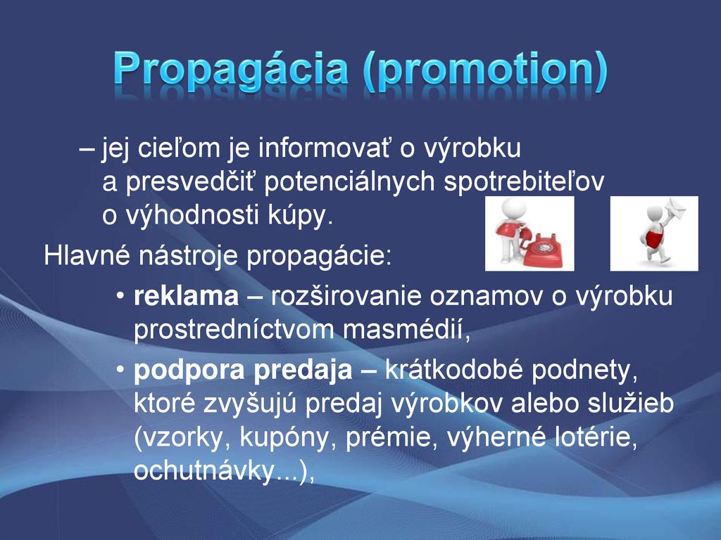 Propagácia (promotion)