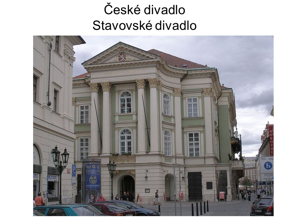 České divadlo Stavovské divadlo
