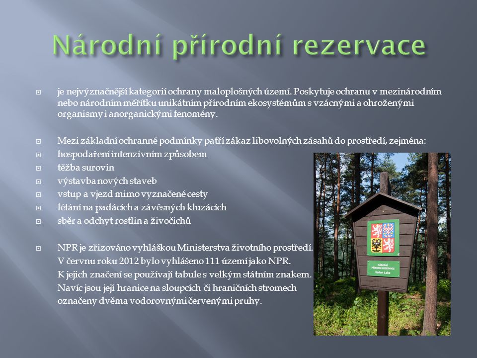 Národní přírodní rezervace