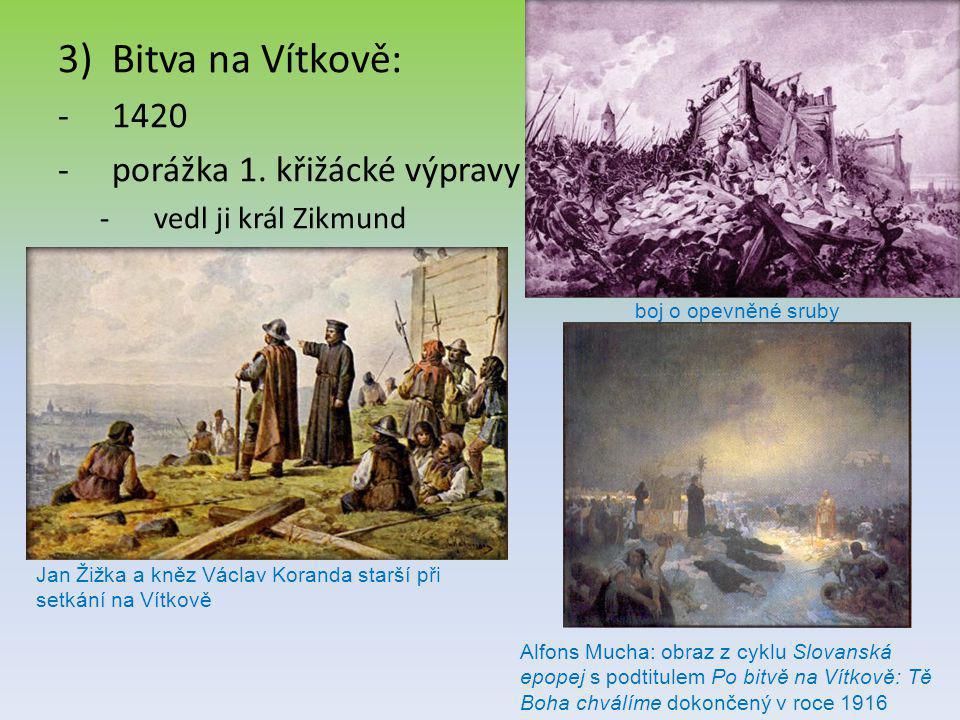 Bitva na Vítkově: 1420 porážka 1. křižácké výpravy