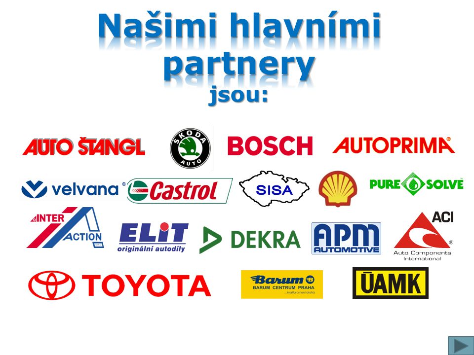 Našimi hlavními partnery jsou: