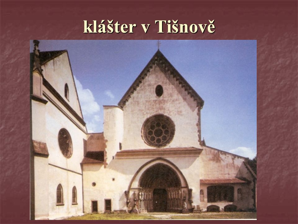 klášter v Tišnově