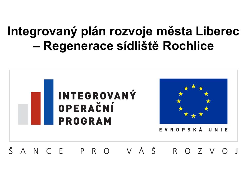 Integrovaný plán rozvoje města Liberec – Regenerace sídliště Rochlice