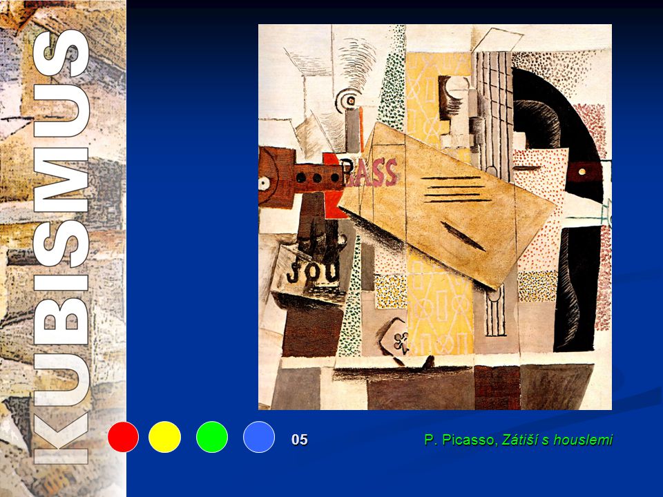 05 P. Picasso, Zátiší s houslemi