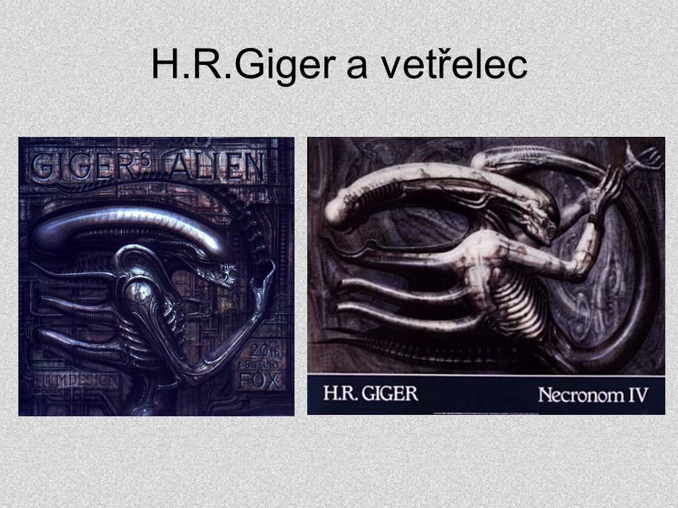 H.R.Giger a vetřelec