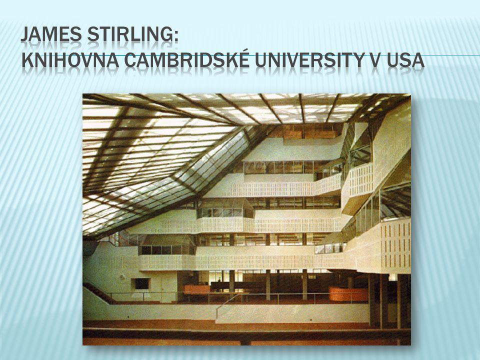 james stirling: knihovna cambridské university v USA