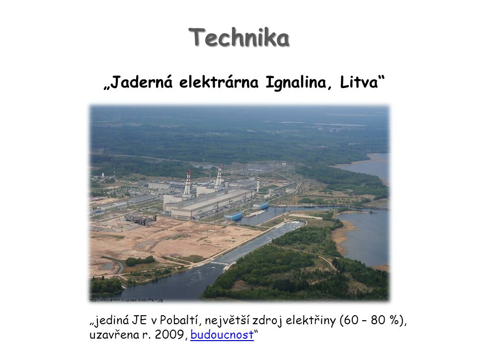 „Jaderná elektrárna Ignalina, Litva