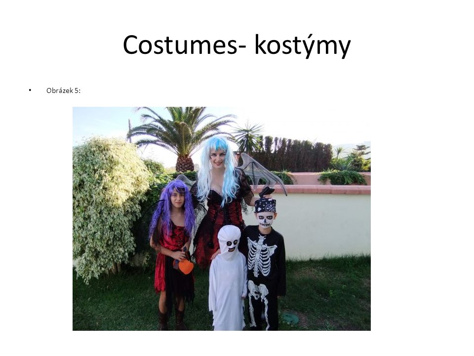 Costumes- kostýmy Obrázek 5: