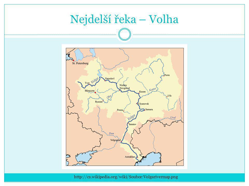 Nejdelší řeka – Volha