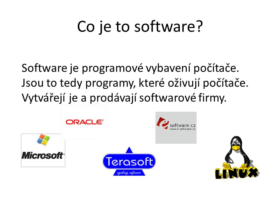 Co je to software