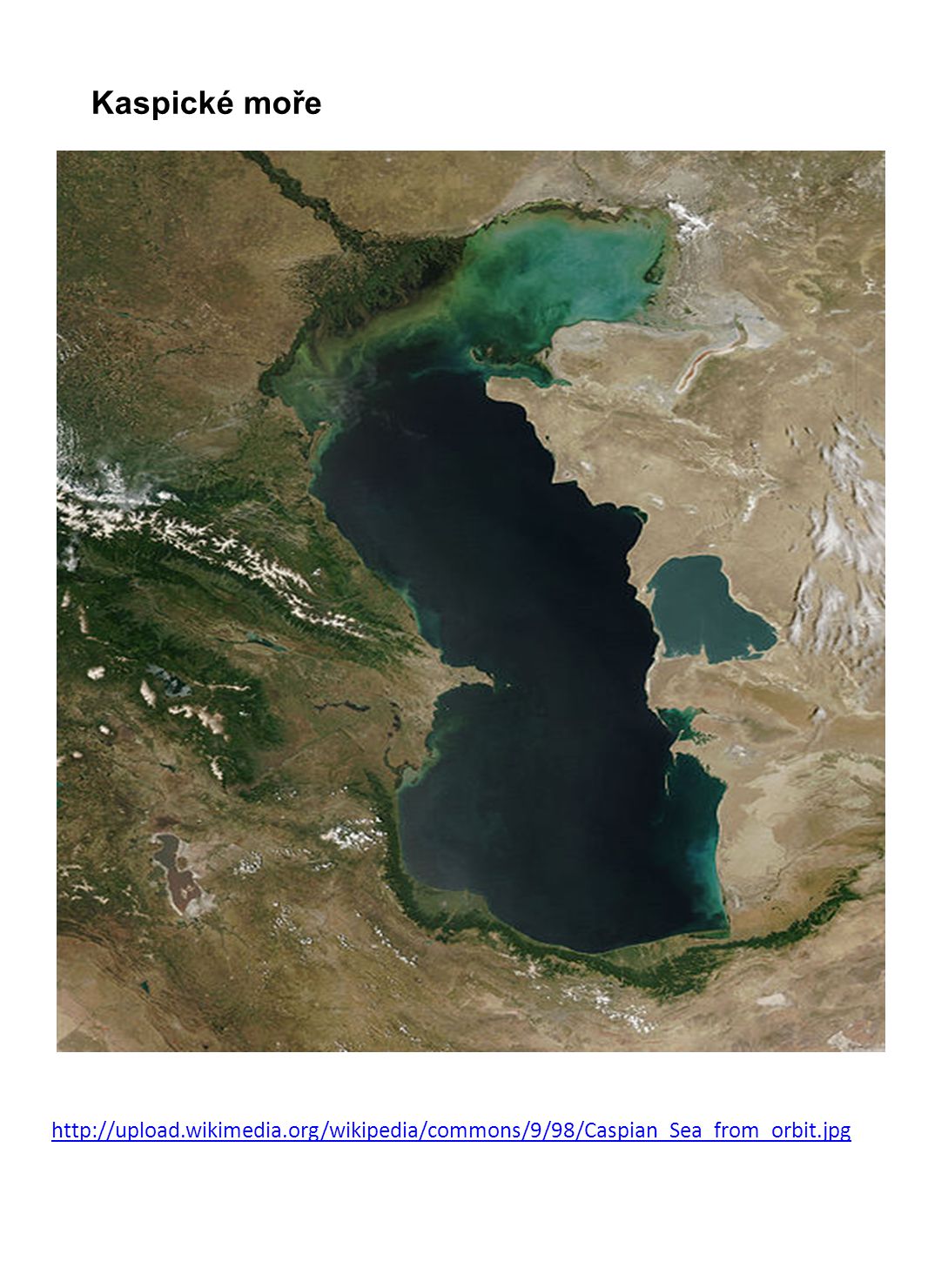 Kaspické moře
