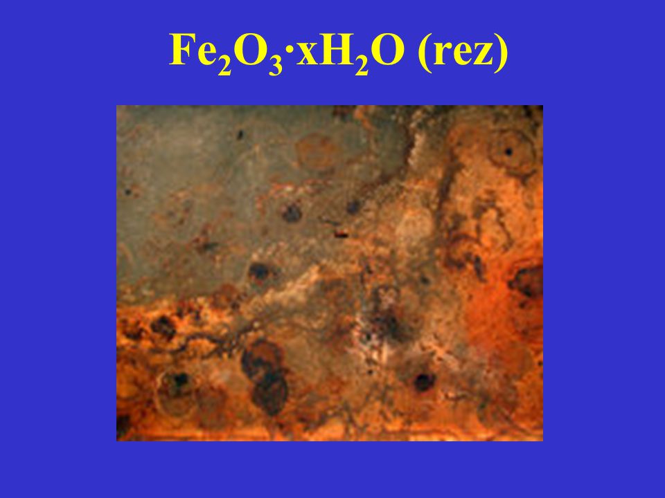 Fe2O3·xH2O (rez)
