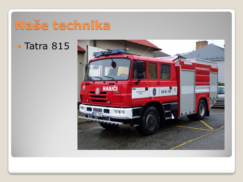 Naše technika Tatra 815