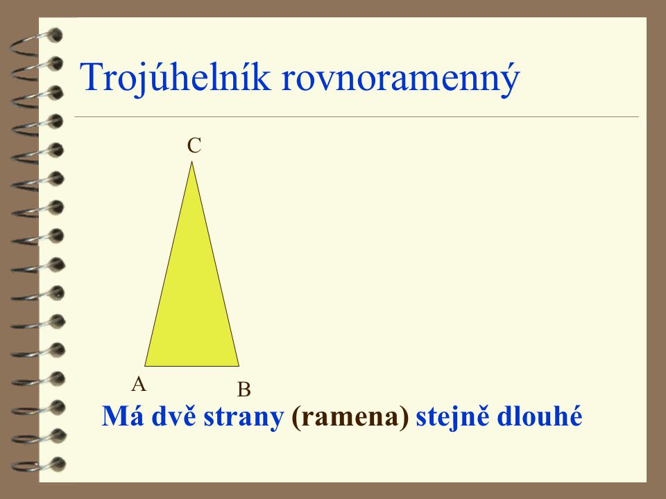 Trojúhelník rovnoramenný