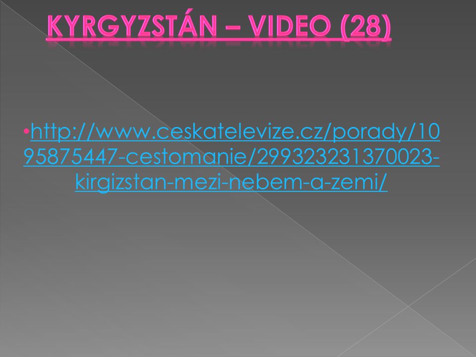 Kyrgyzstán – VIDEO (28)