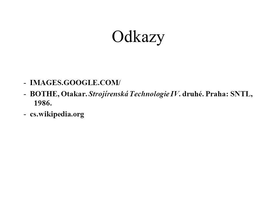 Odkazy - IMAGES.GOOGLE.COM/