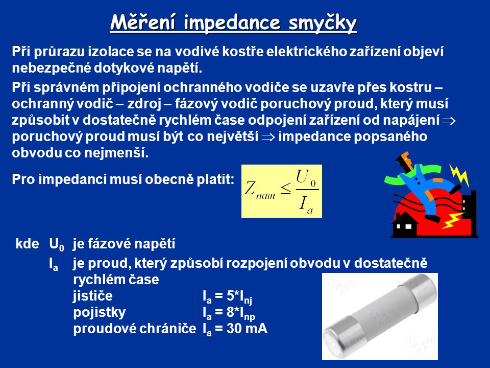 Měření impedance smyčky