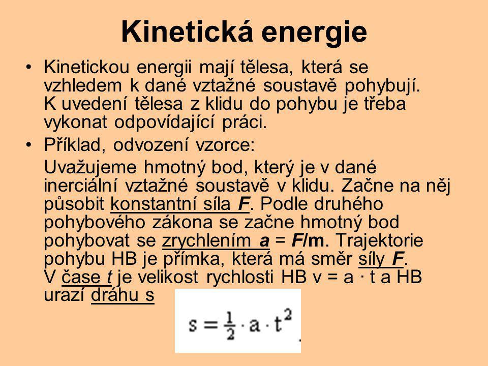 Kinetická energie