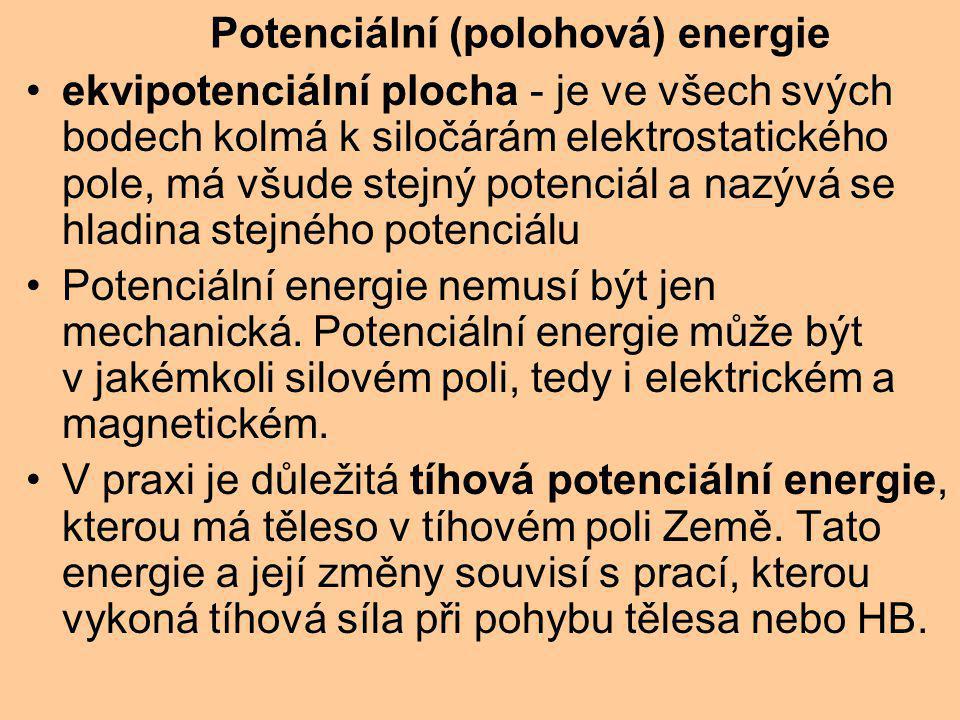 Potenciální (polohová) energie