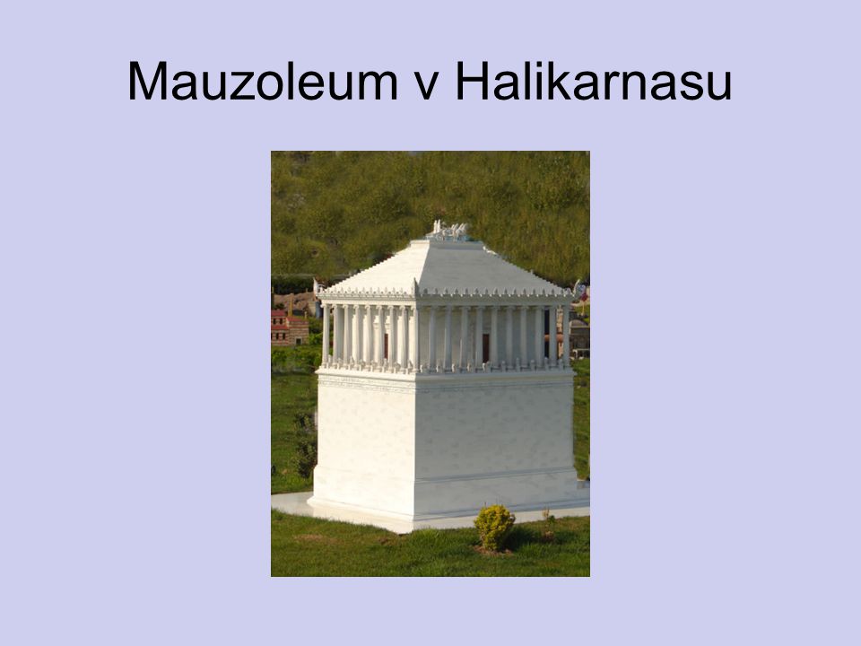 Mauzoleum v Halikarnasu