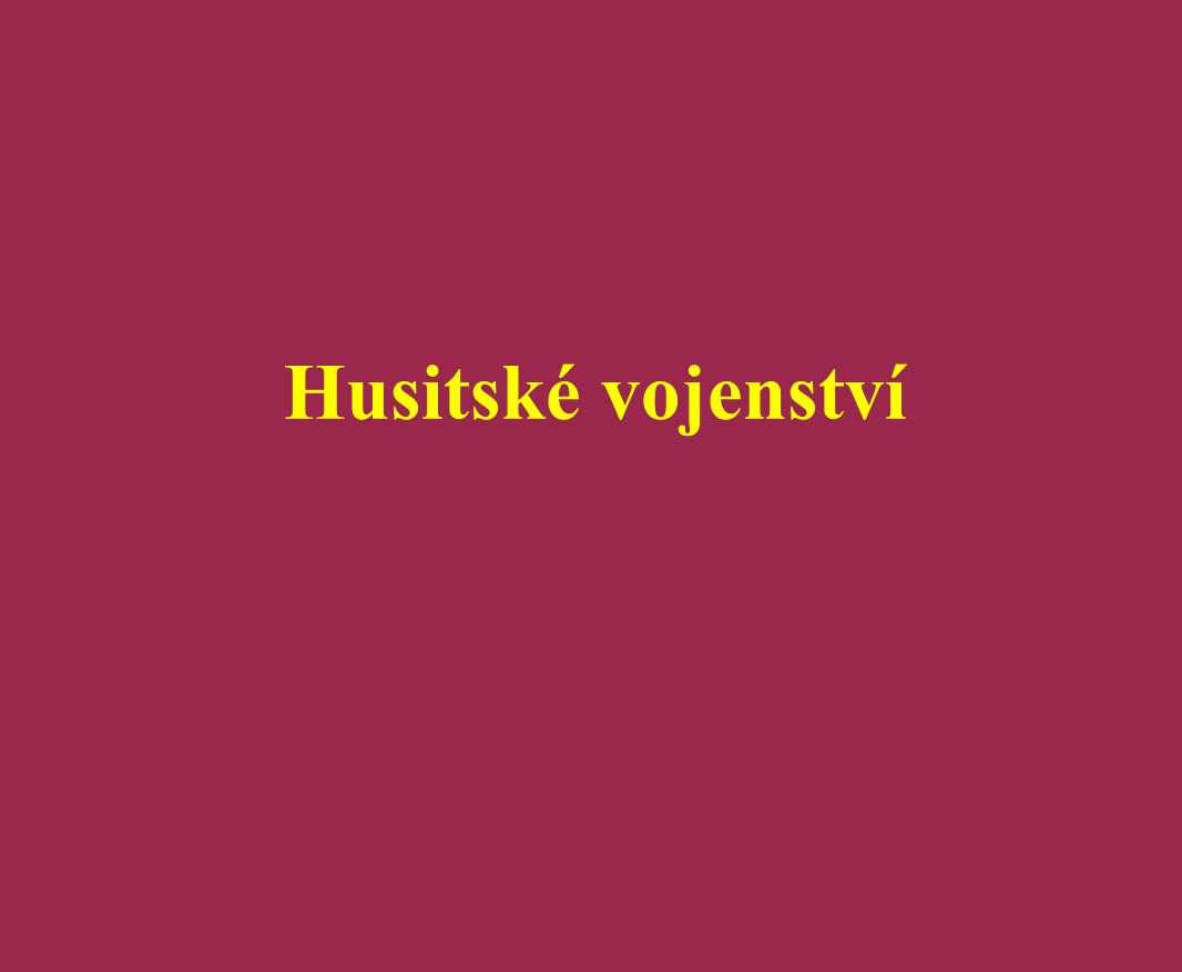 Husitské vojenství