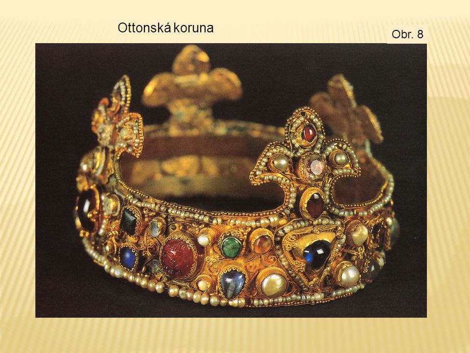 Ottonská koruna Obr. 8