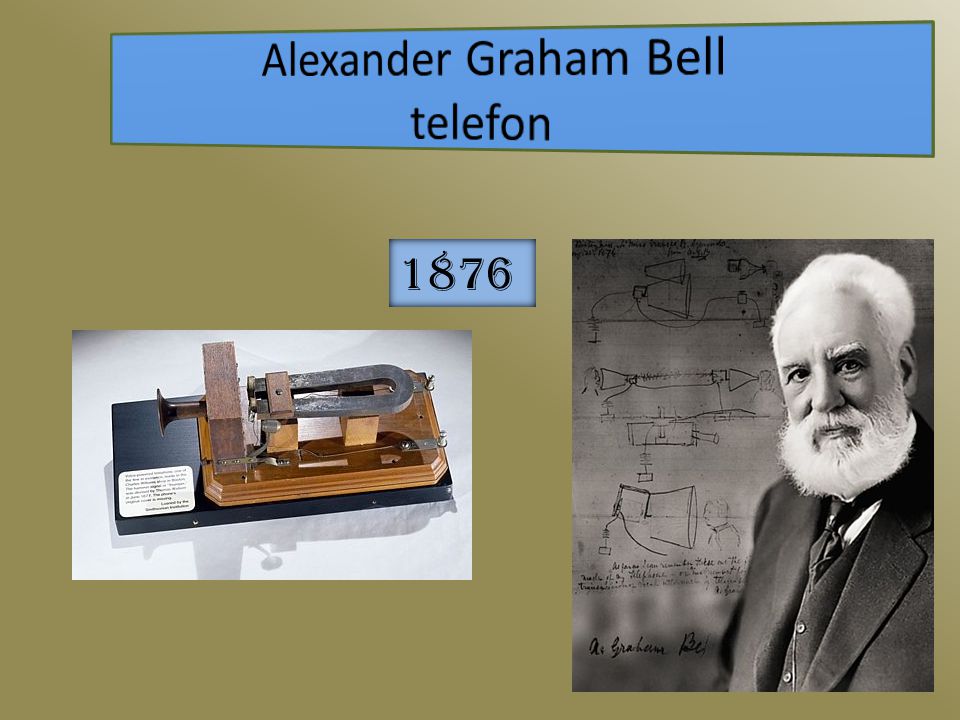Alexander Graham Bell telefon