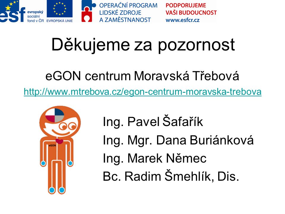 eGON centrum Moravská Třebová
