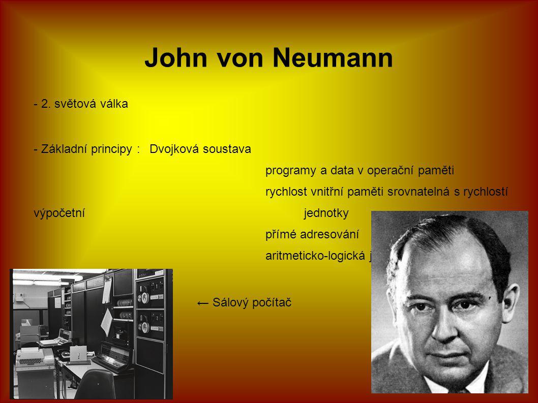 John von Neumann - 2. světová válka