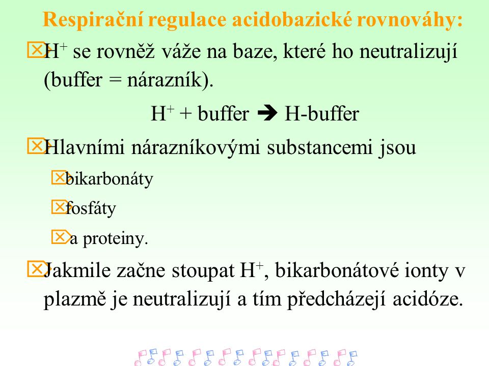 Respirační regulace acidobazické rovnováhy: