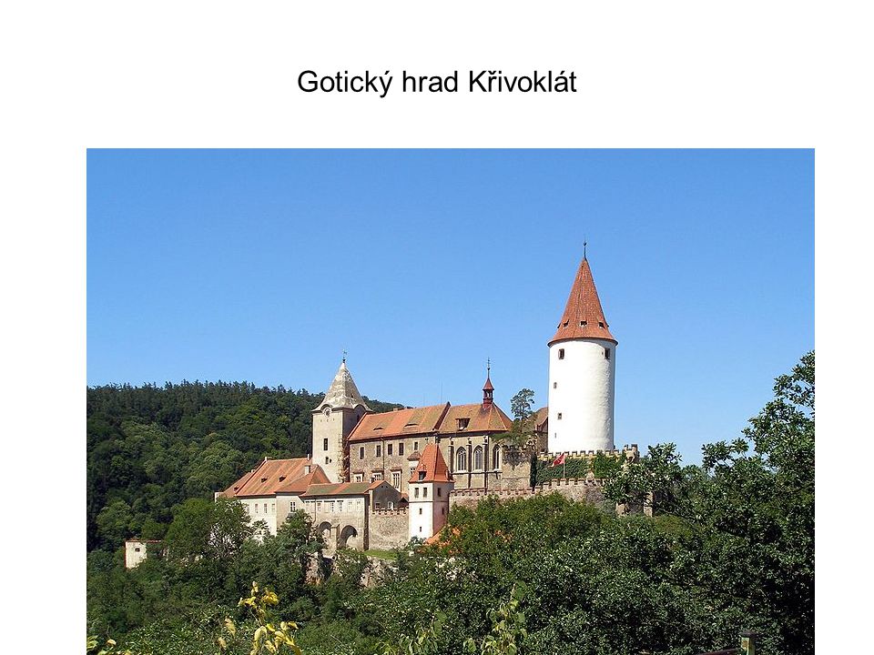 Gotický hrad Křivoklát