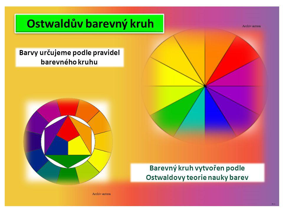 Ostwaldův barevný kruh