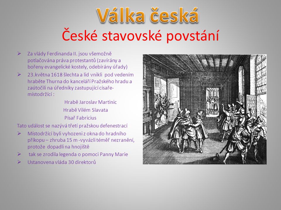 České stavovské povstání