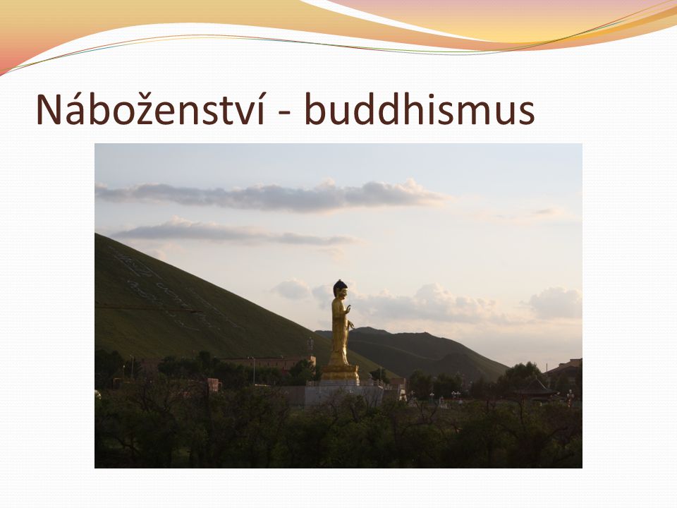 Náboženství - buddhismus