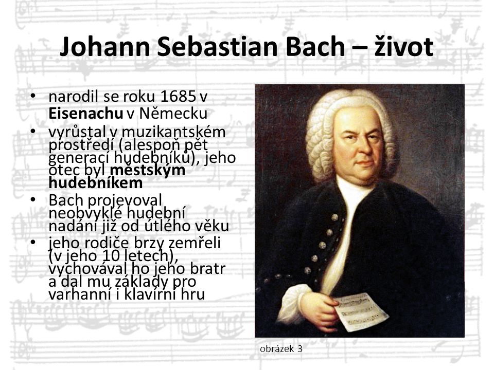 Johann Sebastian Bach – život