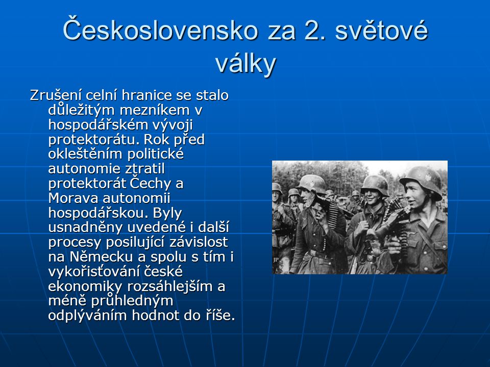 Československo za 2. světové války