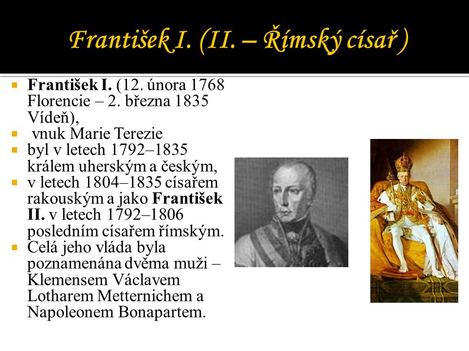 František I. (II. – Římský císař )