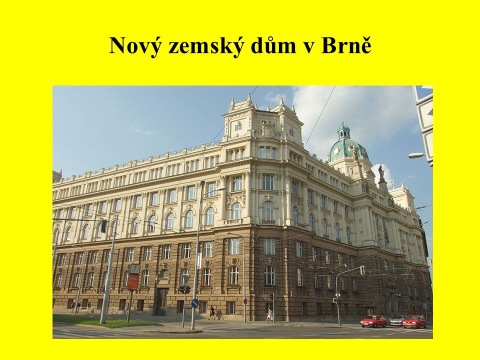Nový zemský dům v Brně